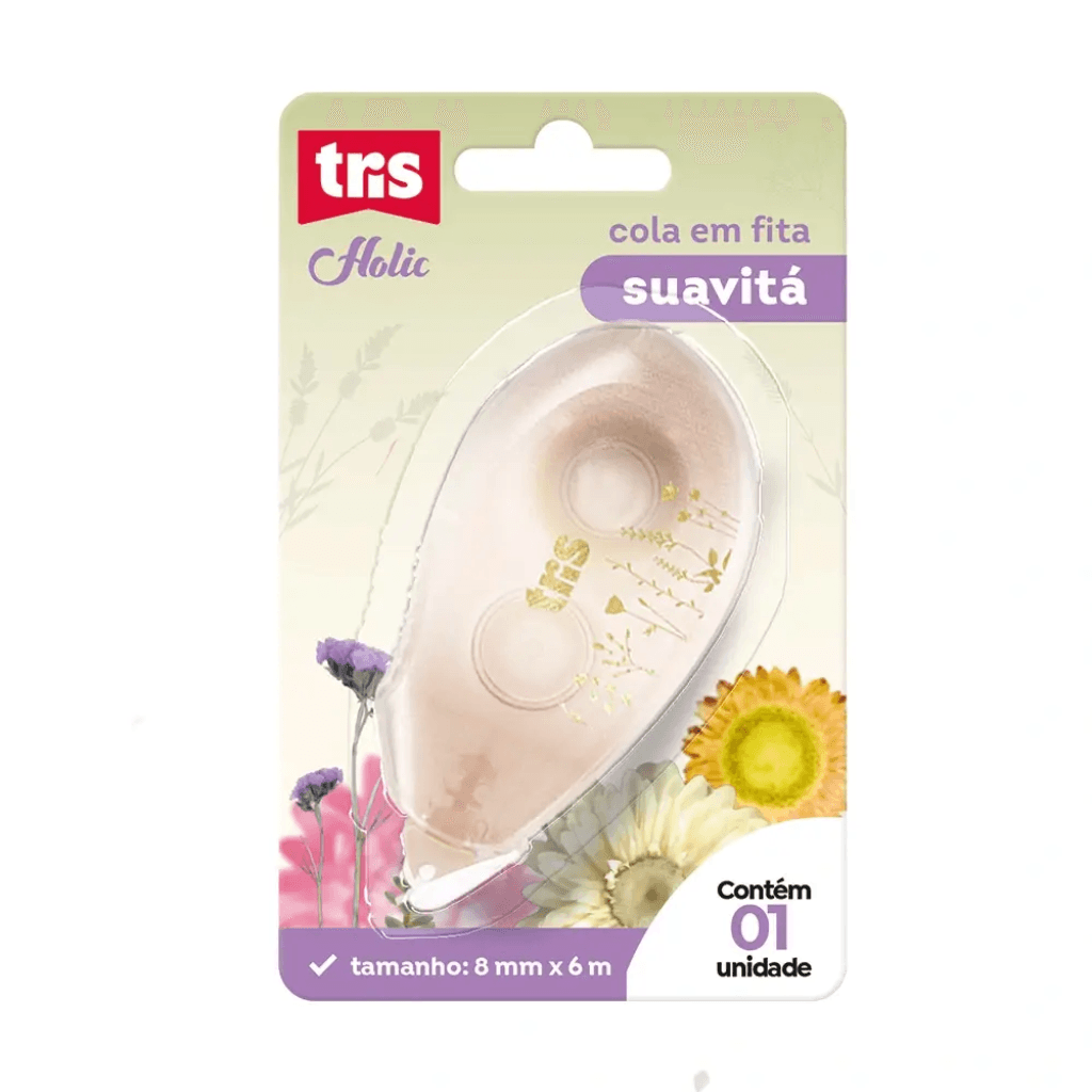 Cola em Fita Suavitá Holic Delicata - TRIS - BLISTER