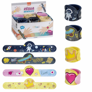 Régua Silicone Bracelete JoyFul BRW - UND