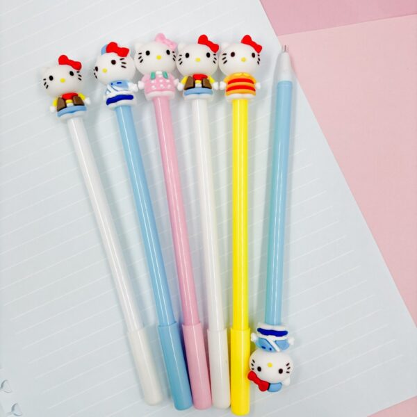 Caneta Fofa Hello Kitty Cute - Pacote 6 Und