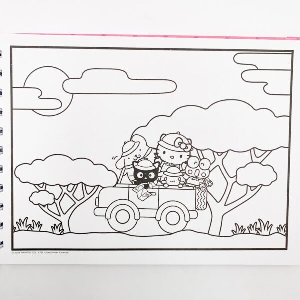 Livro de Colorir Hello Kitty And Friends - CIRANDA - UND