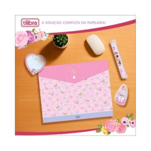 Pasta Envelope Jolie A4 32,8x23,5cm - TILIBRA - UND