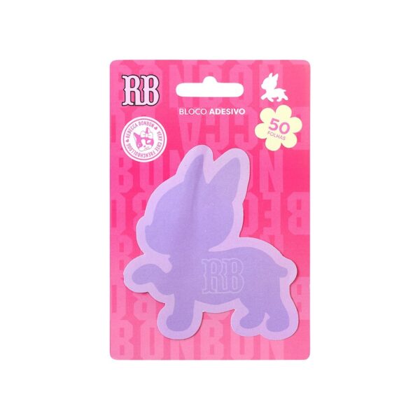 Bloco de Notas Adesivado Silhueta Rebecca Bonbon 50 Fls - SKYPAPER - UND