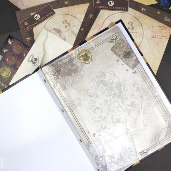 Conjunto Pasta Catálogo e Papel de Carta Harry Potter - DAC