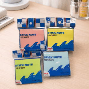 Bloco de Notas Adesivado Color 76x76mm - IMPORTADO - UND