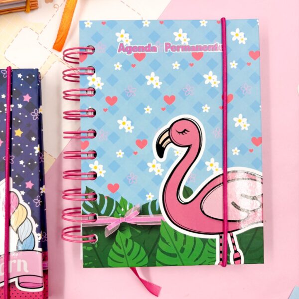 Agenda Permanente 11x15cm Bichinhos Fantasia WINPAPER - UND