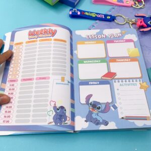 Planner Luxo Decorado STITCH - UND