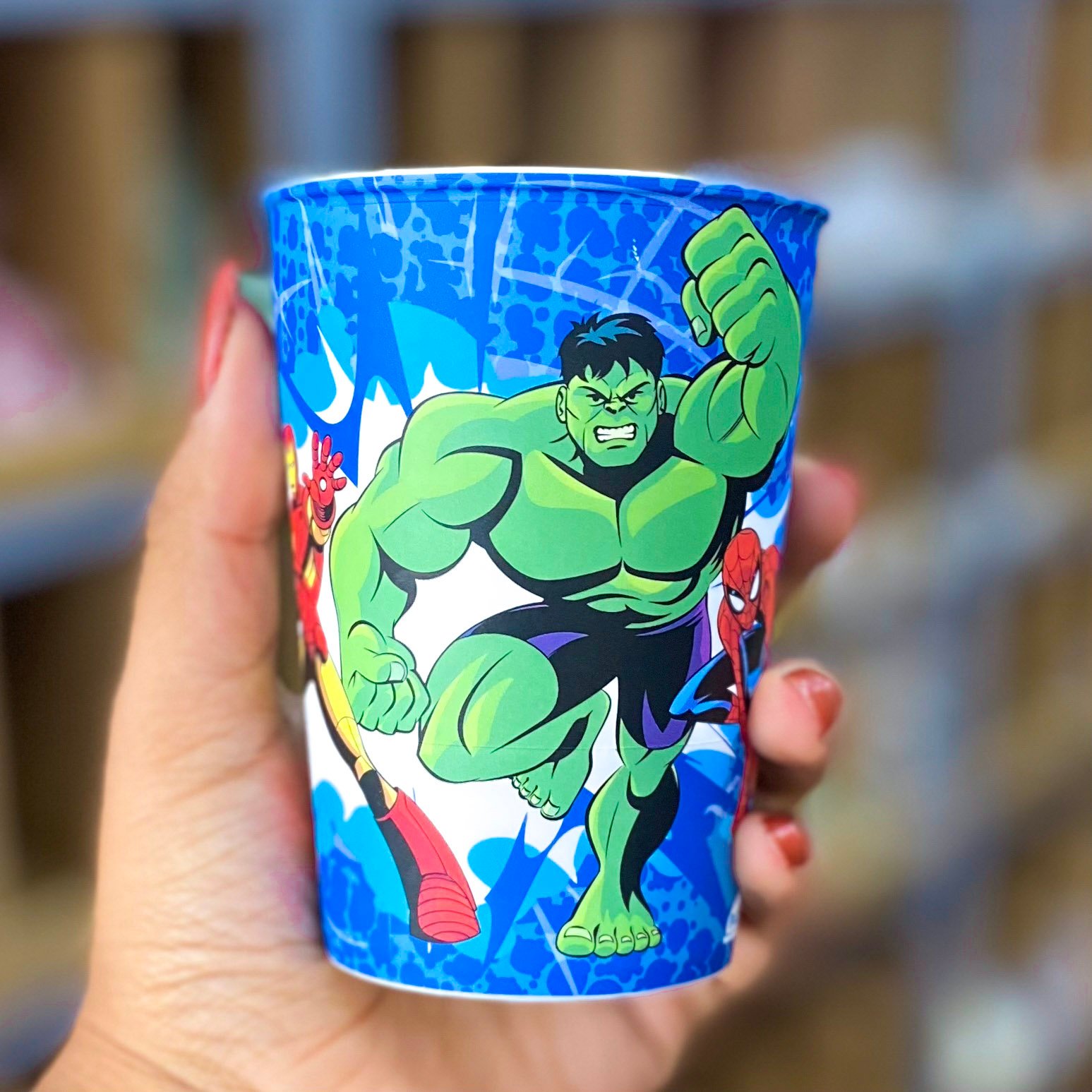 Copo Marvel 360 ml - PLASÚTIL - UND