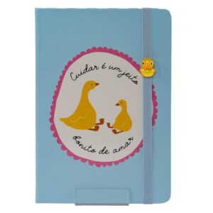 Caderno Capa Dura Pautado Delicate Sortido 21x15x2cm - FLORIE - UND