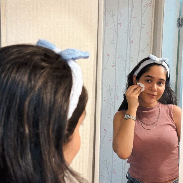 Faixa Para Cabelo Pelúcia com Laço