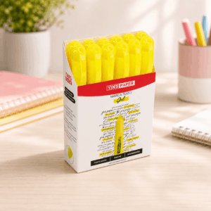Marca Texto em Gel Amarelo - YINS PAPER - UND