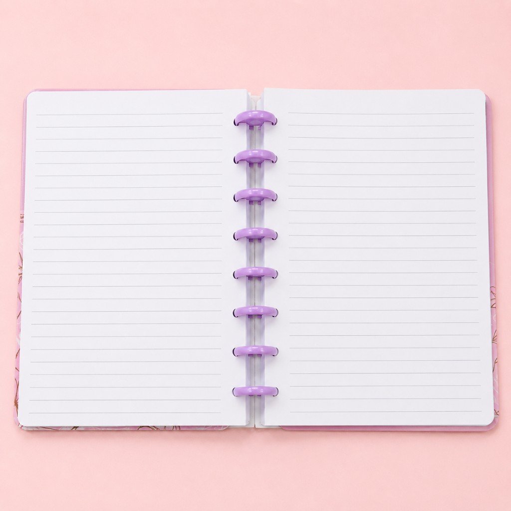 Caderno de Disco FLORESCER A5 80 Fls/8 discos -  15x21,2cm  - IMPORTADO - UND