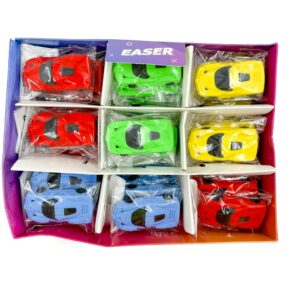 Borracha Colorful 3D Carrinho