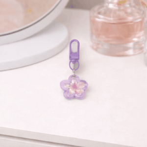 Chaveiro Pingente Charm Flor Cute Colors -  IMPORTADO  - UND