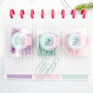 Clips Metal Colorido 50mm 25 Und - IMPORTADO - CAIXINHA