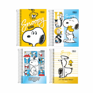 Agenda Espiral Diária 12,9 x 18,7 cm SNOOPY - TILIBRA - UND
