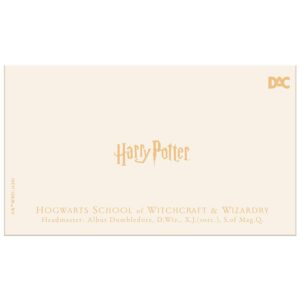 Refil Fichário Universitário BLOCO DE CARTAS Harry Potter - DAC