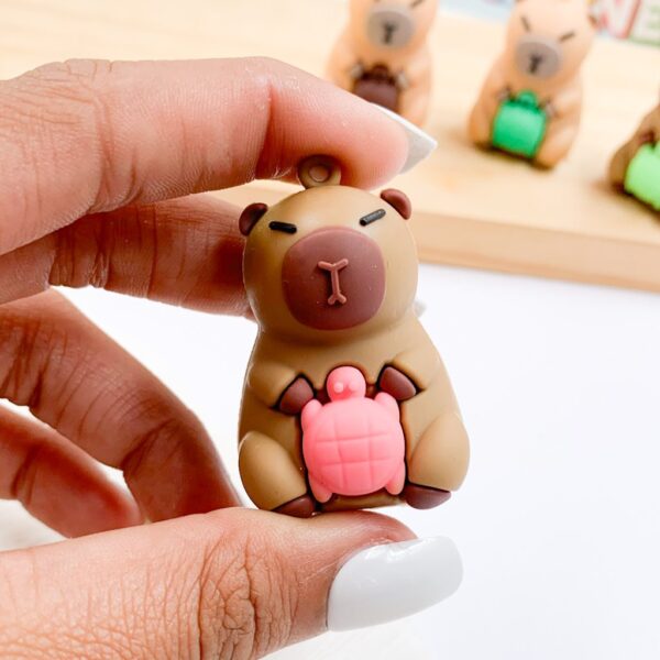 Apontador Emborrachado Capivara - CX 24 UND