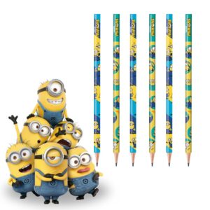 Lápis Preto Minions HB TRIS - Pacote 12 Und