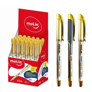 Caneta Sigma Gold 1.0mm MOLIN - CX 24 Und