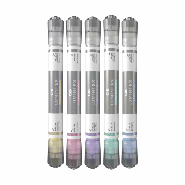 Marca Texto Apagável Lumini EX CIS - CX 18 UND