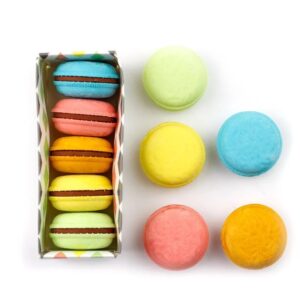 Borracha Macaron Lovelypen - Estojo c/5 Borrachas