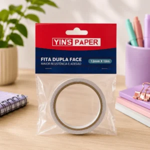 Fita Dupla Face 12mm x 10m - YINS PAPER - UND