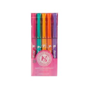 Caneta Esferográfica 0.7mm Rebecca Bonbon 5 Cores - SKYPAPER - BLISTER