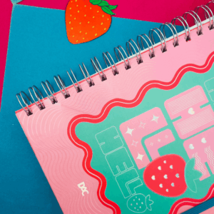 Refil Caderno Smart Colegial Hello Morango DAC