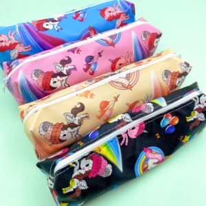 Estojo Estampado c/ zíper Unicórnio - IMPORTADO - UND