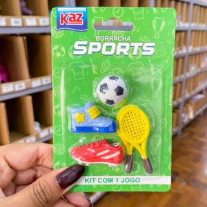 Borracha Fantasia Sports 18 Peças - KAZ - BLISTER