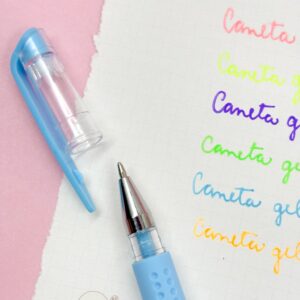 Caneta Gel Color Perfumada - Blister 6 Und