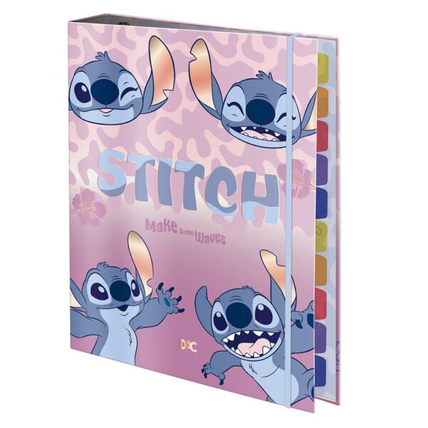 Refil Fichário Universitário Disney Stitch DAC