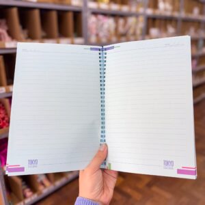 Caderno Aramado Frases 55 fls 16,9x24,8cm - TOKYO DESIGN - UND