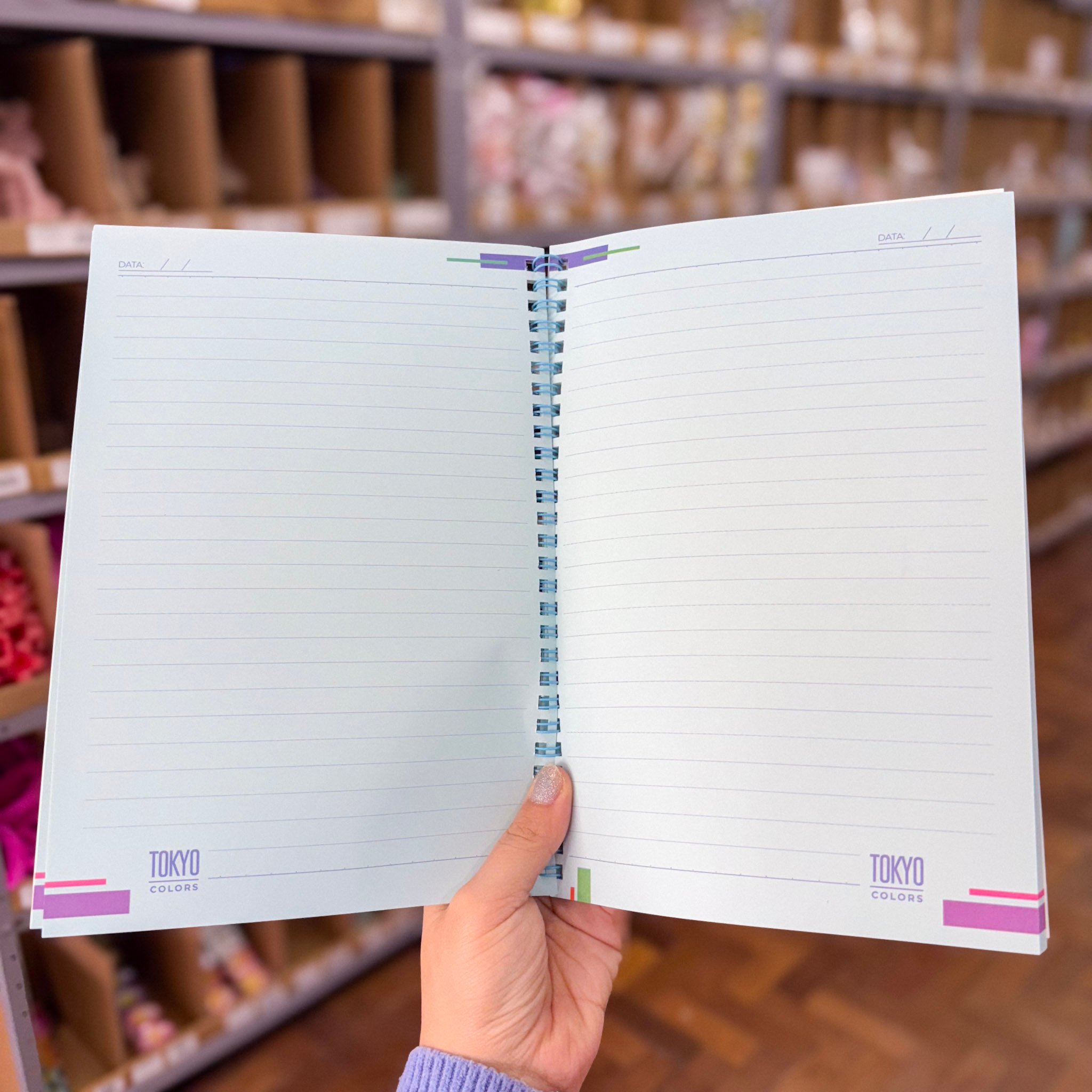 Caderno Aramado Frases 55 fls 16,9x24,8cm - TOKYO DESIGN - UND
