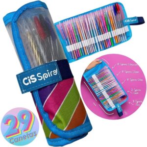 Estojo Rollerset CIS Spiro - Estojo c/ 29 UND
