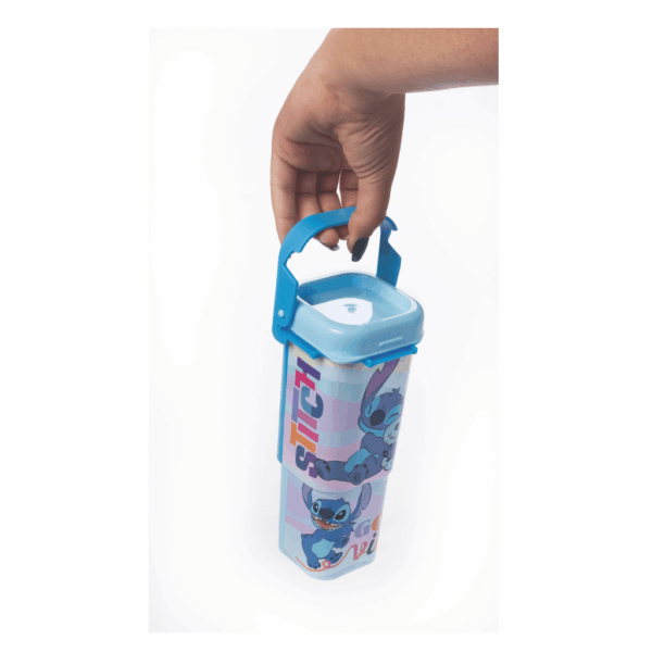 Organizador Retrátil C/ Suporte Celular STITCH PLASÚTIL - UND