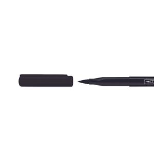 Marcador Brush Pen CIS Preto - CX 6 UND