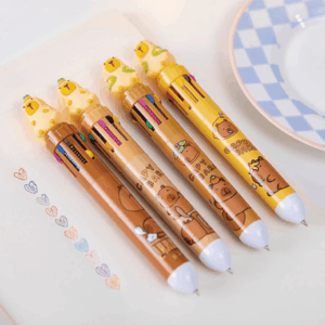 Caneta 10 Cores Capivara - IMPORTADO - UND