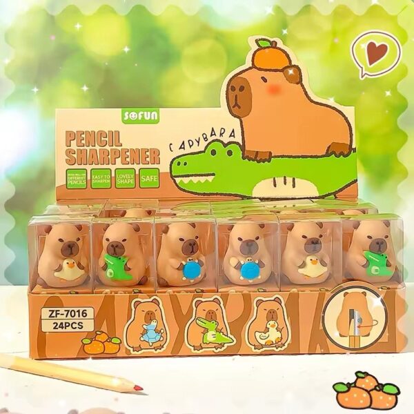 Apontador Emborrachado Capivara Friend - UND