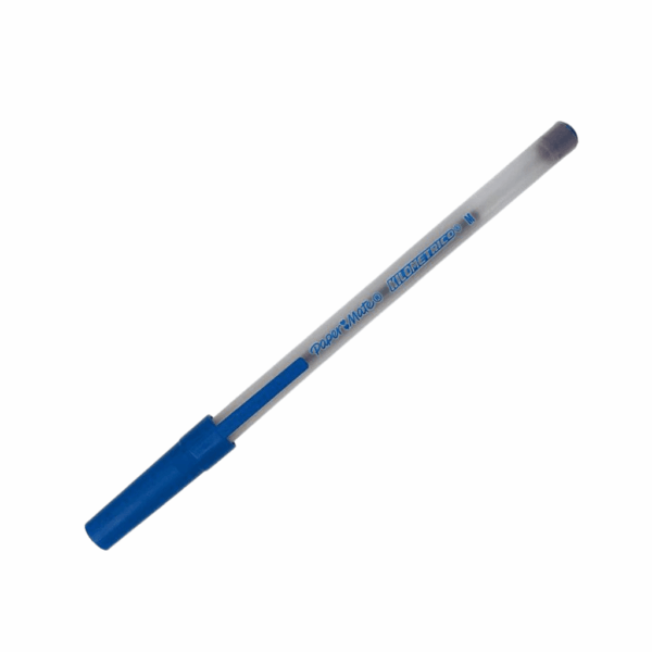 Caneta Kilométrica Pop 1.0 mm AZUL - PAPER MATE - CX 60 UND