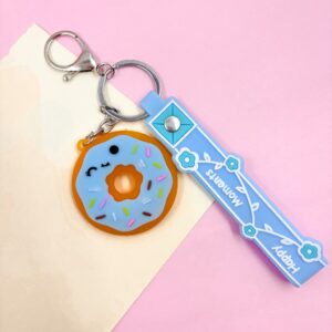 Chaveiro Donuts Color - Pacote 4 Und