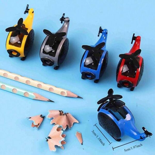 Apontador Fofo Brinquedo Helicóptero