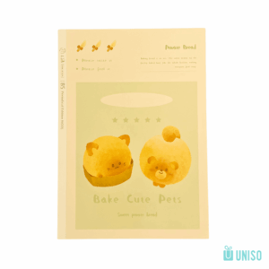 Caderno B5 Brochura Pautado Pets Bread 17,8x25cm 40 fls - UNISO - UND
