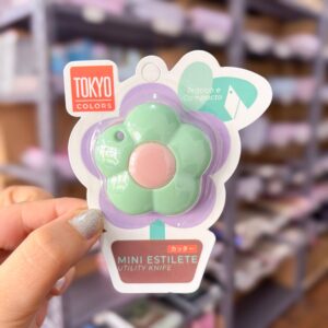 Mini Estilete Flor Color  Sortido - TOKYO DESIGN - CX 24 UND