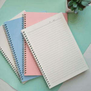 Caderno A5 Espiral  Flowers Color 70 fls 14,5x21cm - IMPORTADO - UND