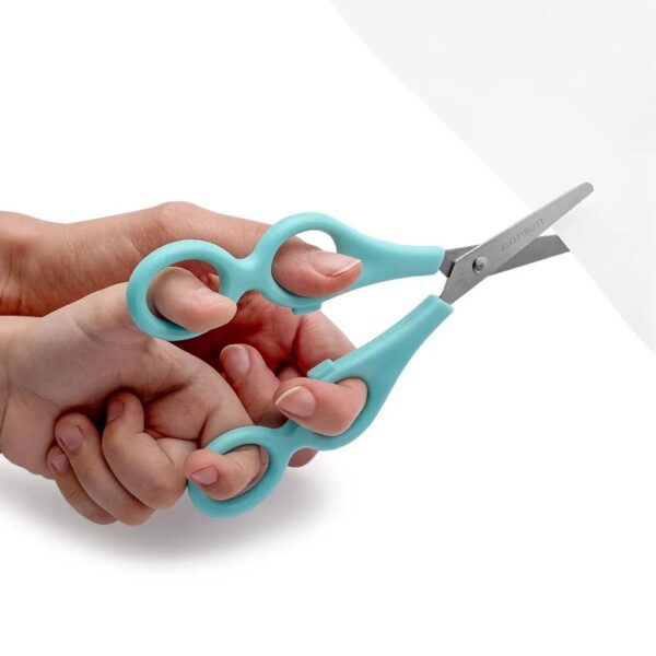Tesoura Escolar Dupla TANDEM Color Joy LEO E LEO - BLISTER