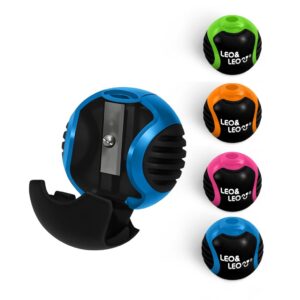 Apontador Bola c/ Depósito Carbon Line Leo e Leo - Kit 4 Und