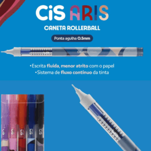 Caneta Roller Aris Ponta Agulha 0.5mm - CIS - UND