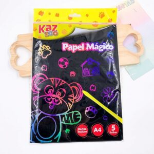 Papel Mágico A4 KAZ - PACOTE 5 Folhas