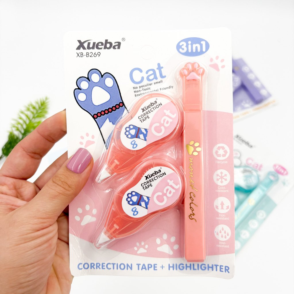 Kit Office Cat 3 Peças - IMPORTADO - BLISTER